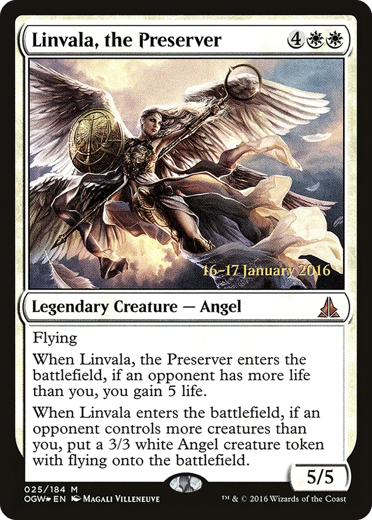 Linvala, the Preserver · Oath of the Gatewatch Promos