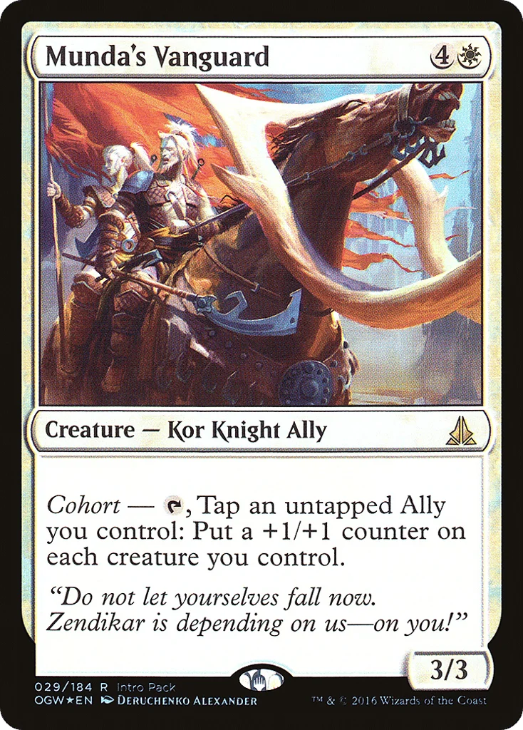 Munda's Vanguard · Oath of the Gatewatch Promos