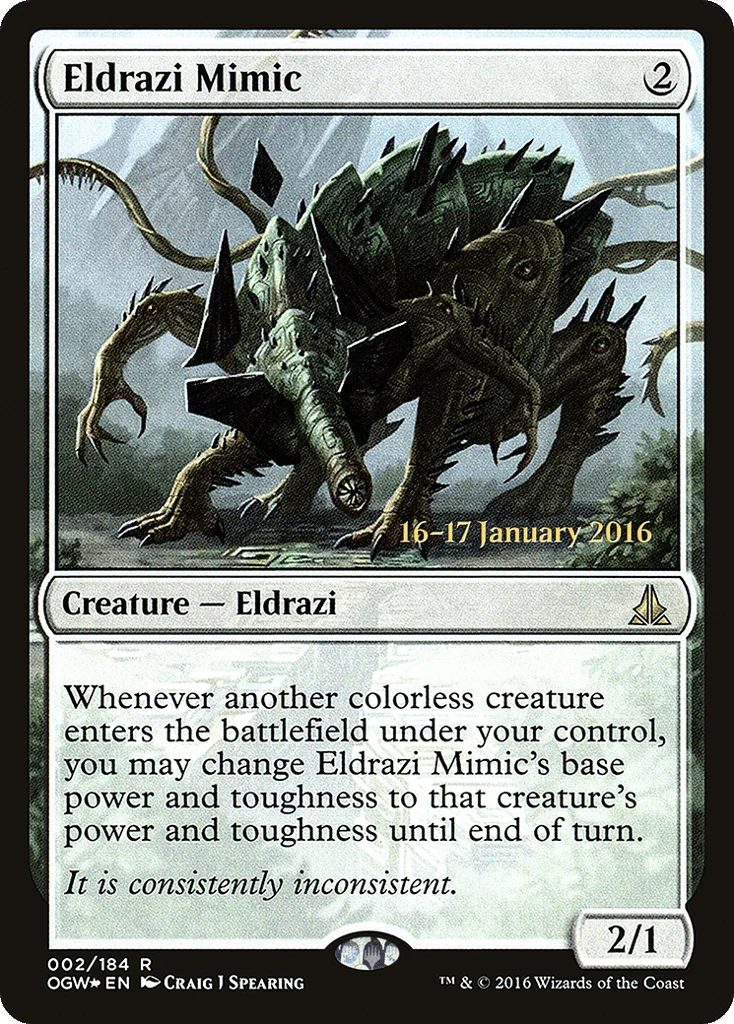 Eldrazi Mimic · Oath of the Gatewatch Promos