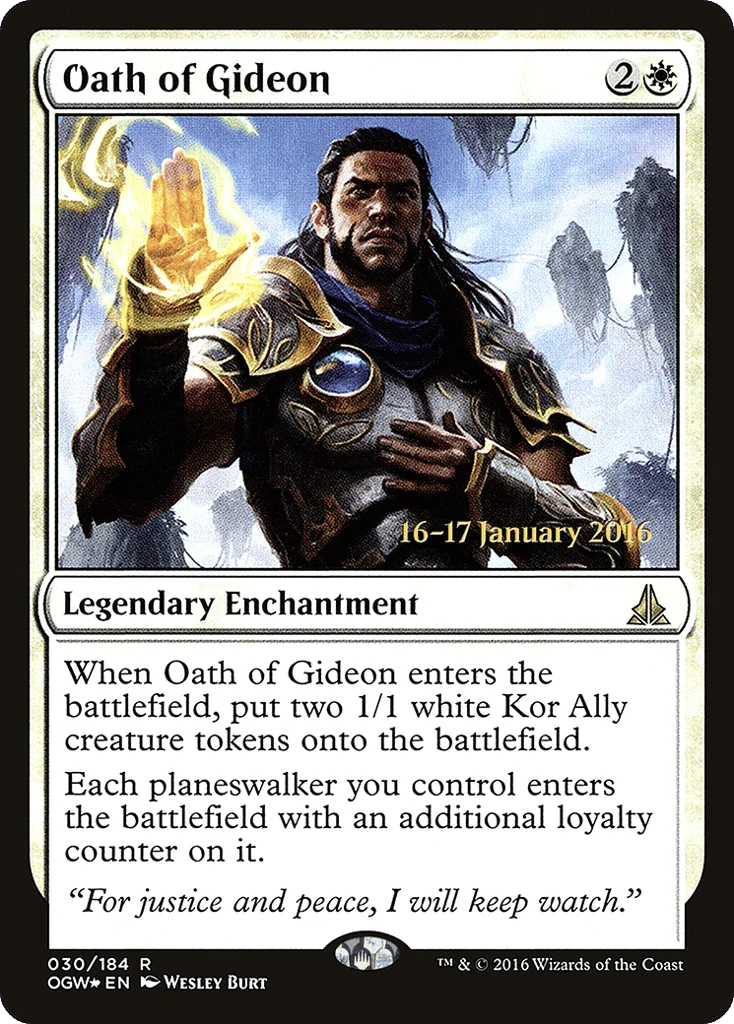 Oath of Gideon · Oath of the Gatewatch Promos