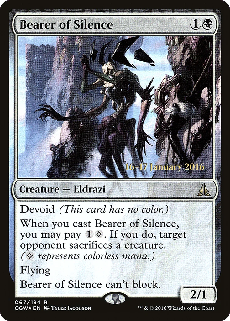 Bearer of Silence · Oath of the Gatewatch Promos