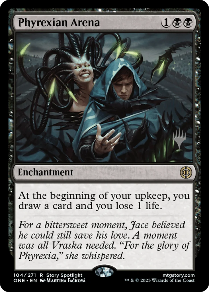 Phyrexian Arena · Phyrexia: All Will Be One Promos