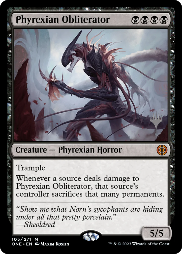Phyrexian Obliterator · Phyrexia: All Will Be One Promos