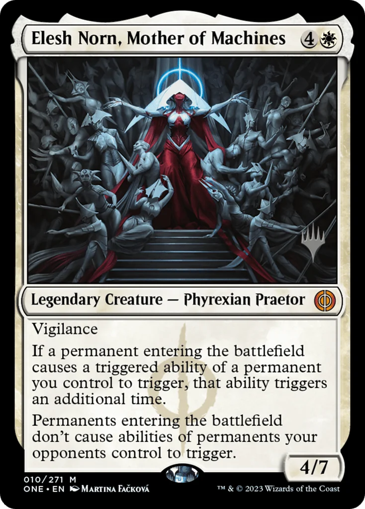 Elesh Norn, Mother of Machines · Phyrexia: All Will Be One Promos