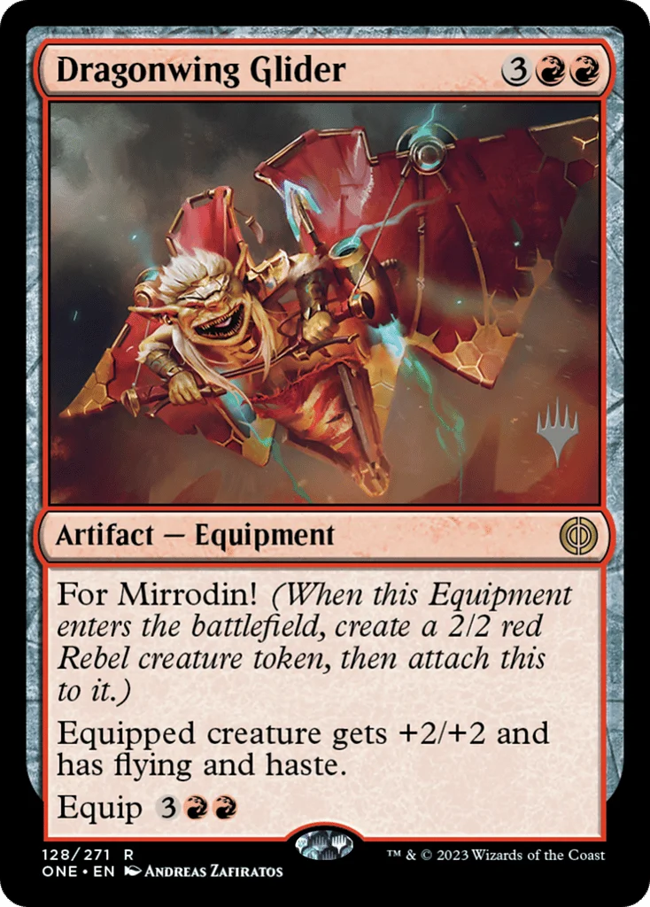 Dragonwing Glider · Phyrexia: All Will Be One Promos