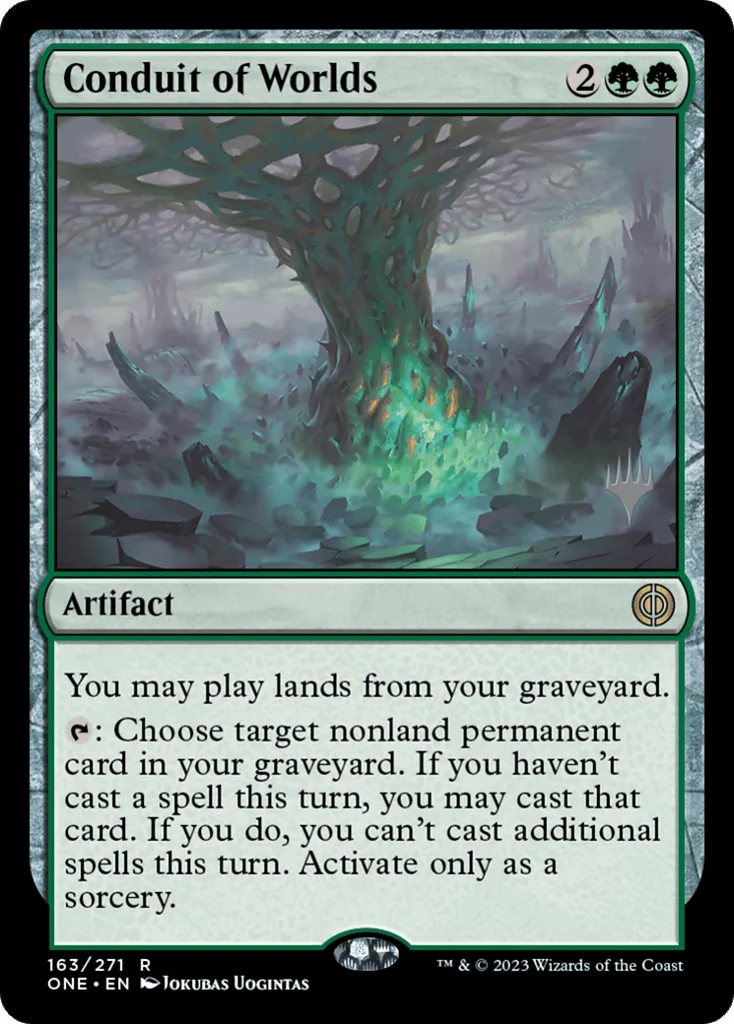 Conduit of Worlds · Phyrexia: All Will Be One Promos