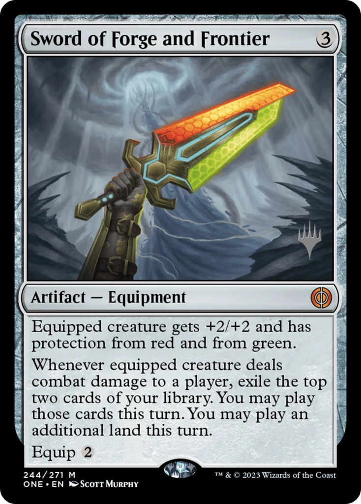 Sword of Forge and Frontier · Phyrexia: All Will Be One Promos
