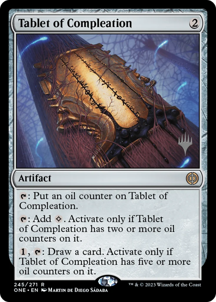 Tablet of Compleation · Phyrexia: All Will Be One Promos