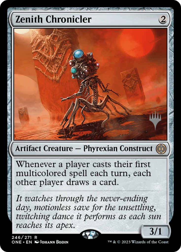 Zenith Chronicler · Phyrexia: All Will Be One Promos