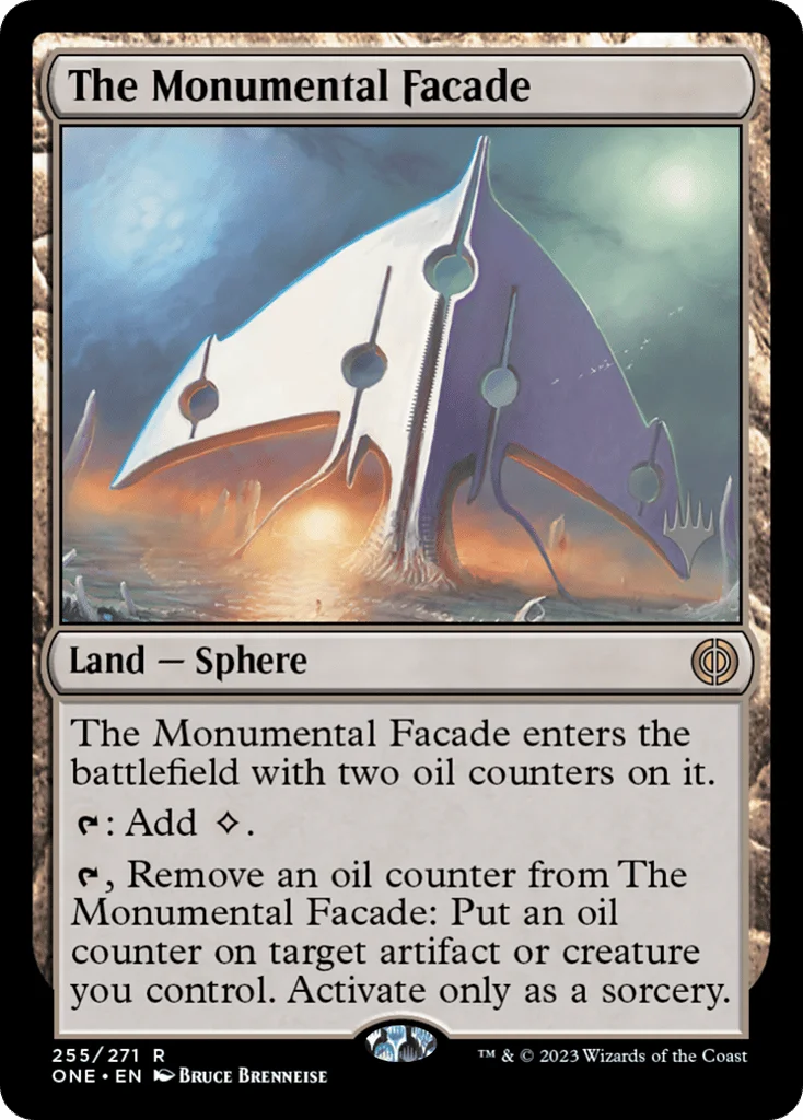 The Monumental Facade · Phyrexia: All Will Be One Promos