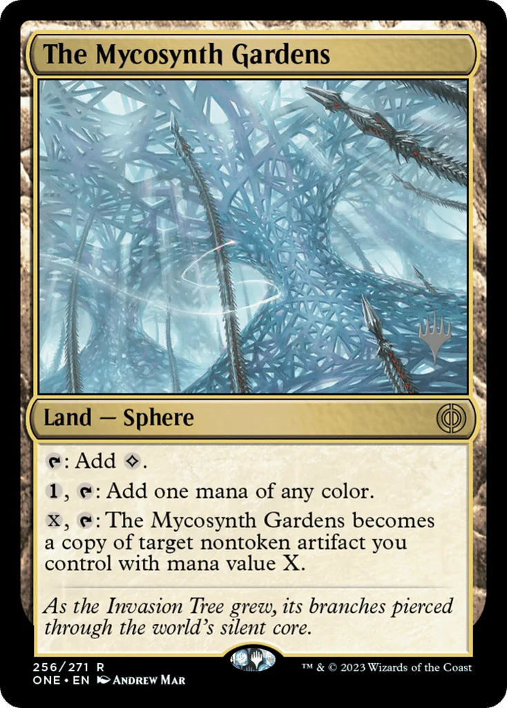 The Mycosynth Gardens · Phyrexia: All Will Be One Promos