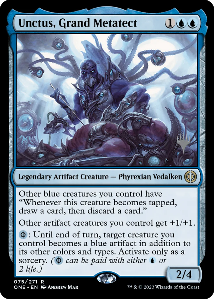 Unctus, Grand Metatect · Phyrexia: All Will Be One Promos