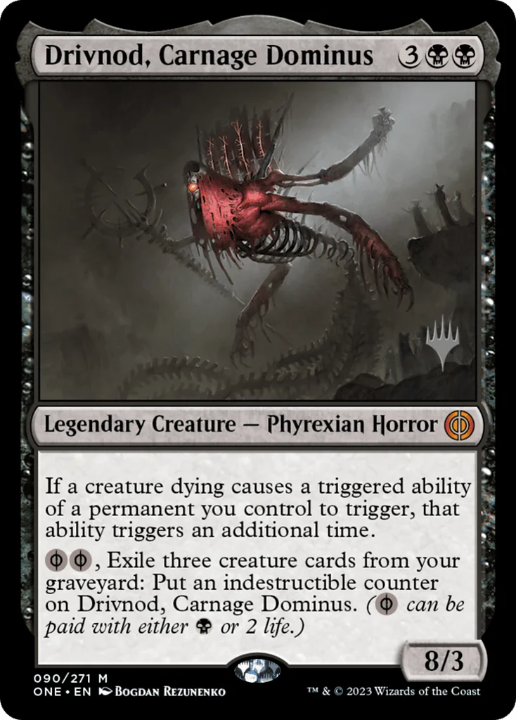 Drivnod, Carnage Dominus · Phyrexia: All Will Be One Promos