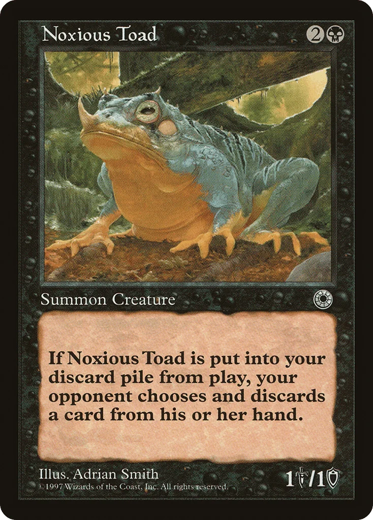 Noxious Toad · Portal