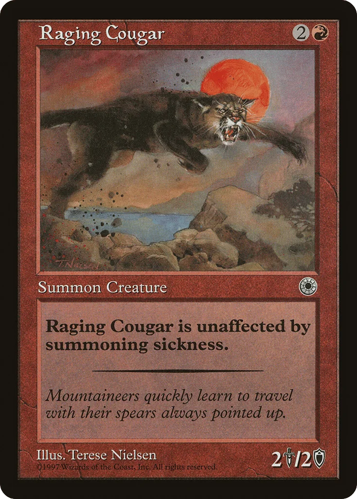 Raging Cougar · Portal