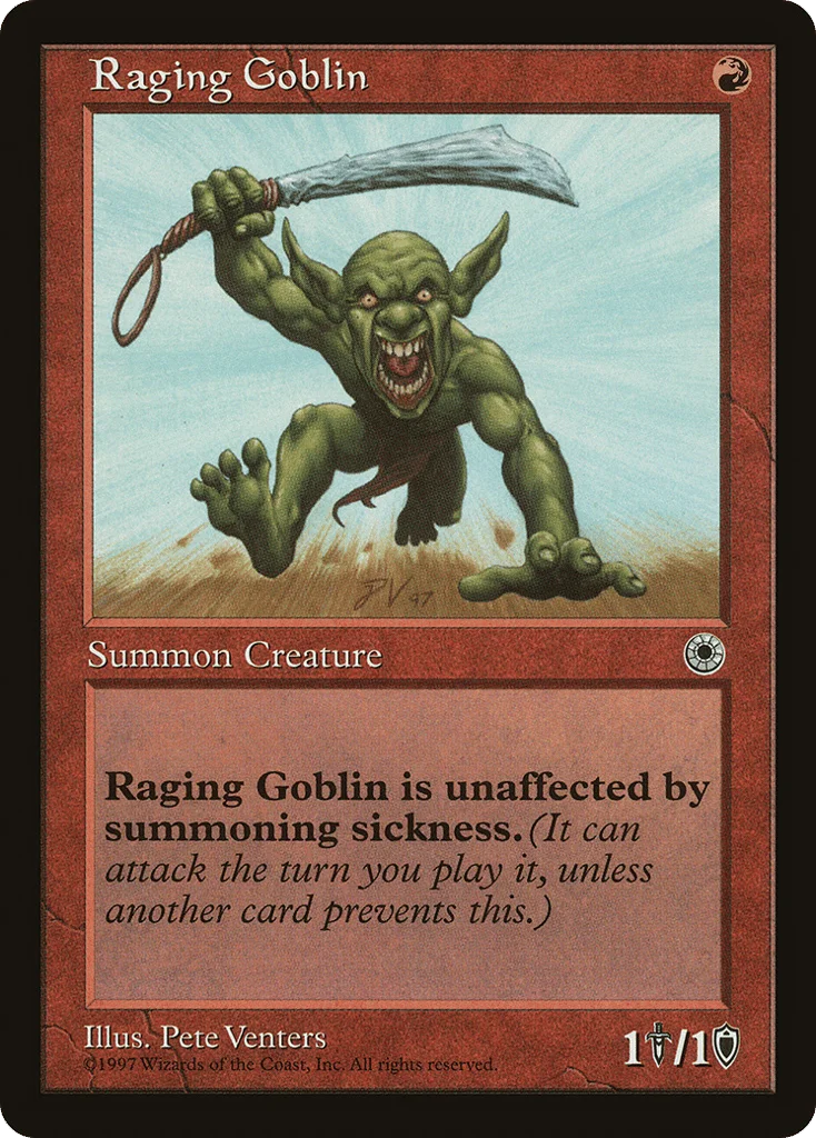 Raging Goblin · Portal