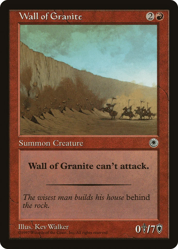 Wall of Granite · Portal