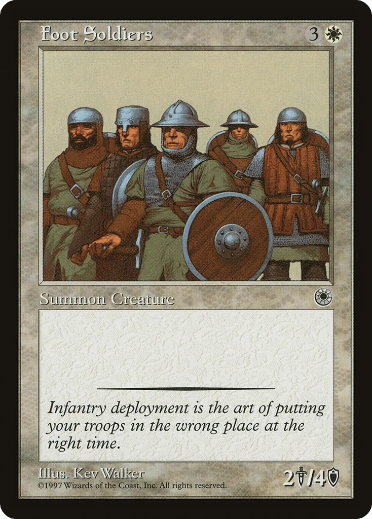 Foot Soldiers · Portal