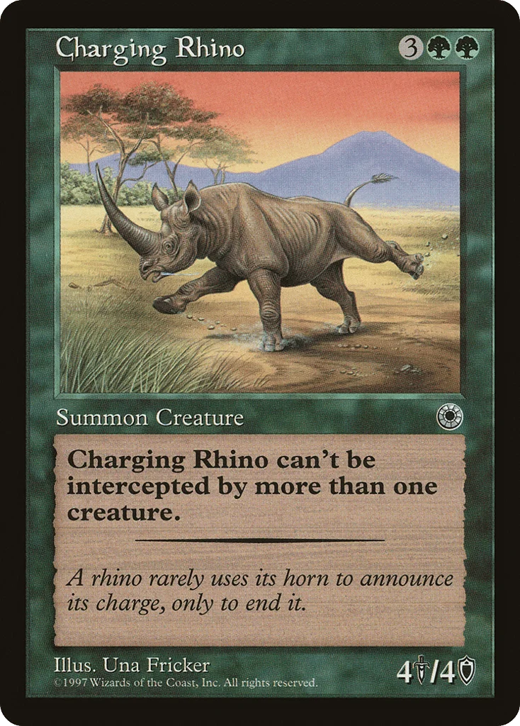 Charging Rhino · Portal
