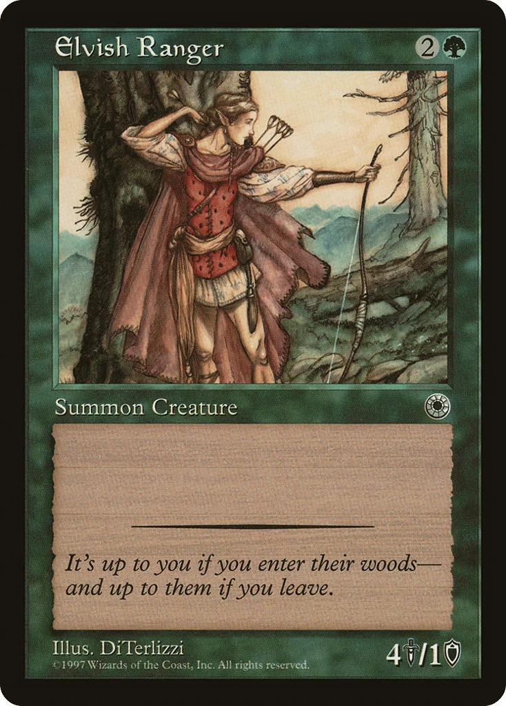 Elvish Ranger · Portal