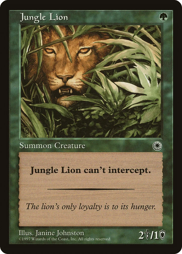 Jungle Lion · Portal