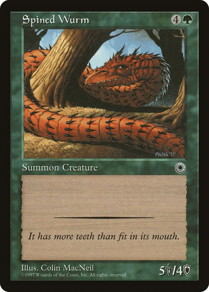 Spined Wurm · Portal
