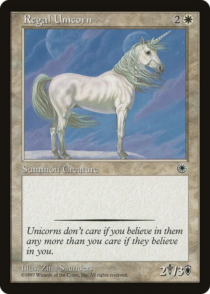 Regal Unicorn · Portal