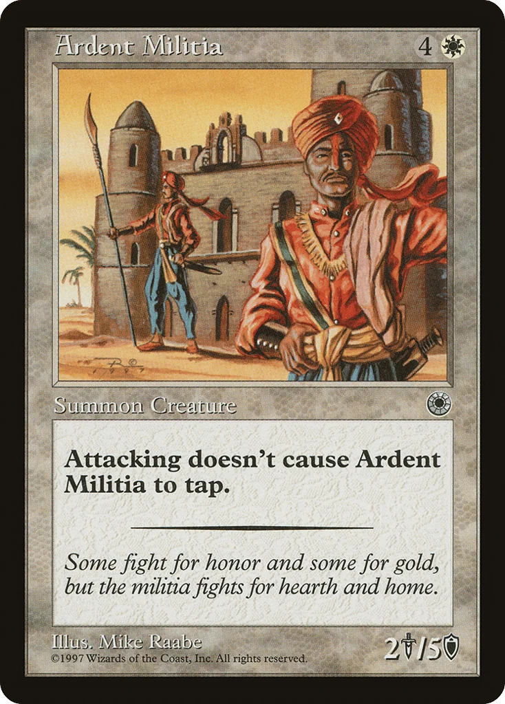 Ardent Militia · Portal