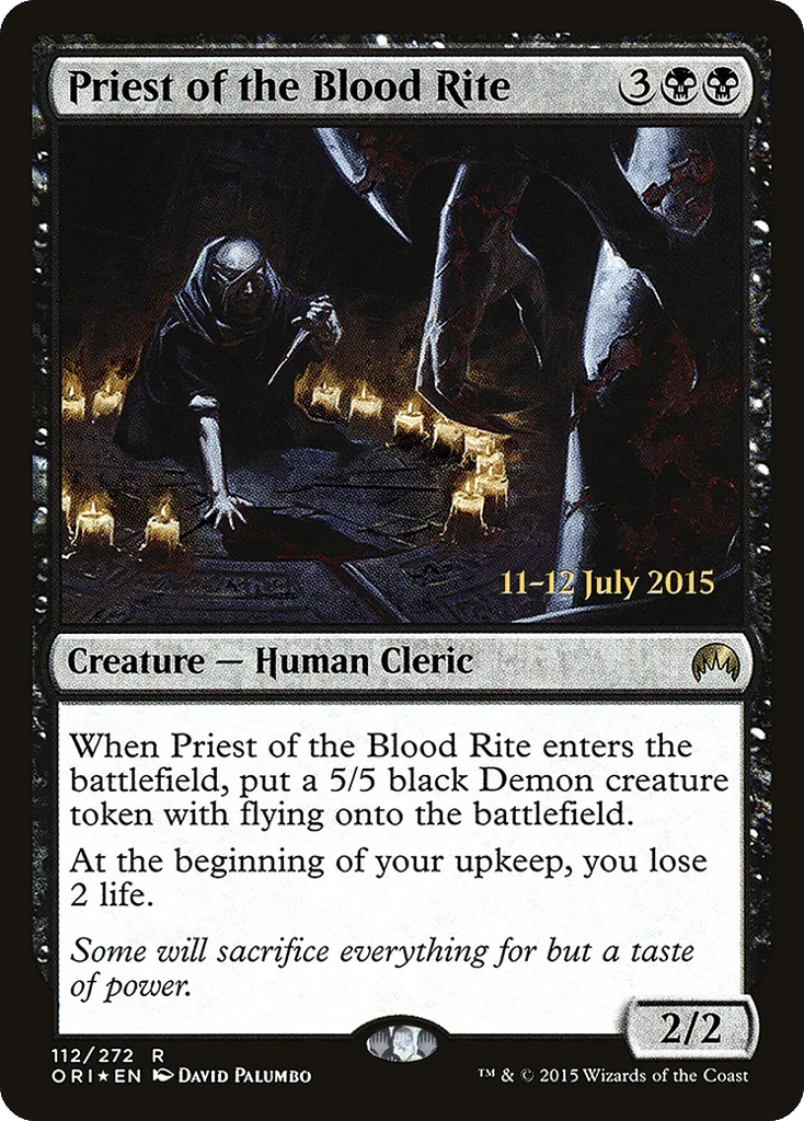 Priest of the Blood Rite · Magic Origins Promos
