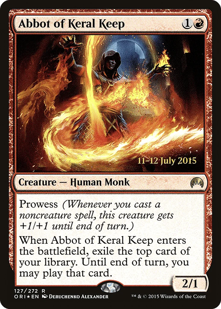 Abbot of Keral Keep · Magic Origins Promos
