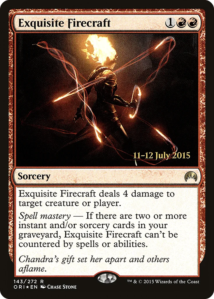 Exquisite Firecraft · Magic Origins Promos