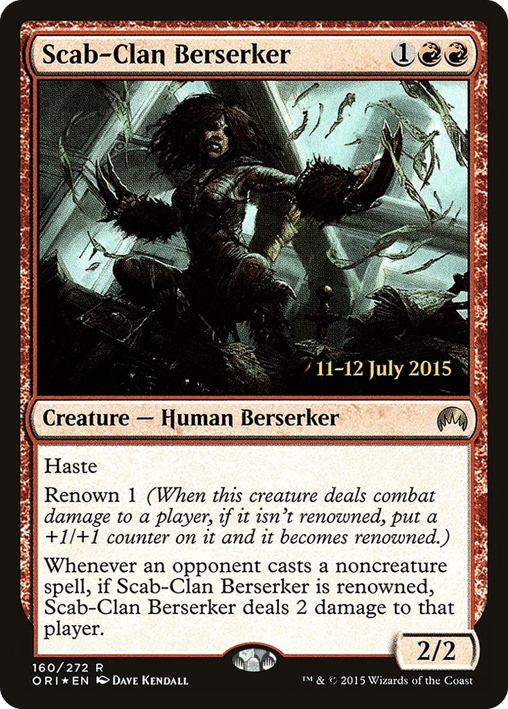 Scab-Clan Berserker · Magic Origins Promos