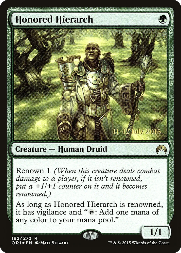 Honored Hierarch · Magic Origins Promos