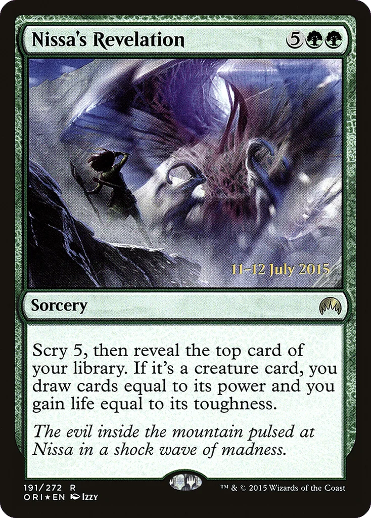 Nissa's Revelation · Magic Origins Promos