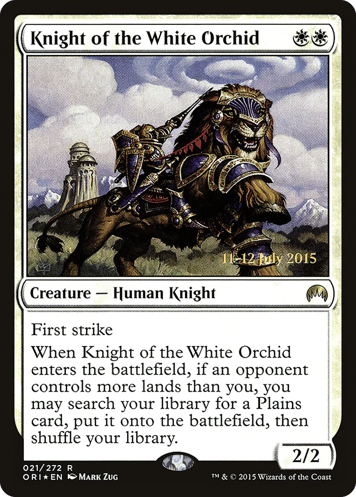 Knight of the White Orchid · Magic Origins Promos