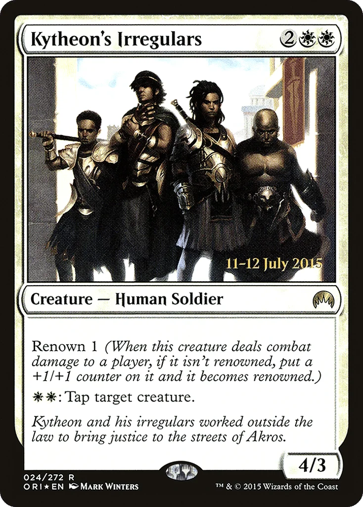 Kytheon's Irregulars · Magic Origins Promos