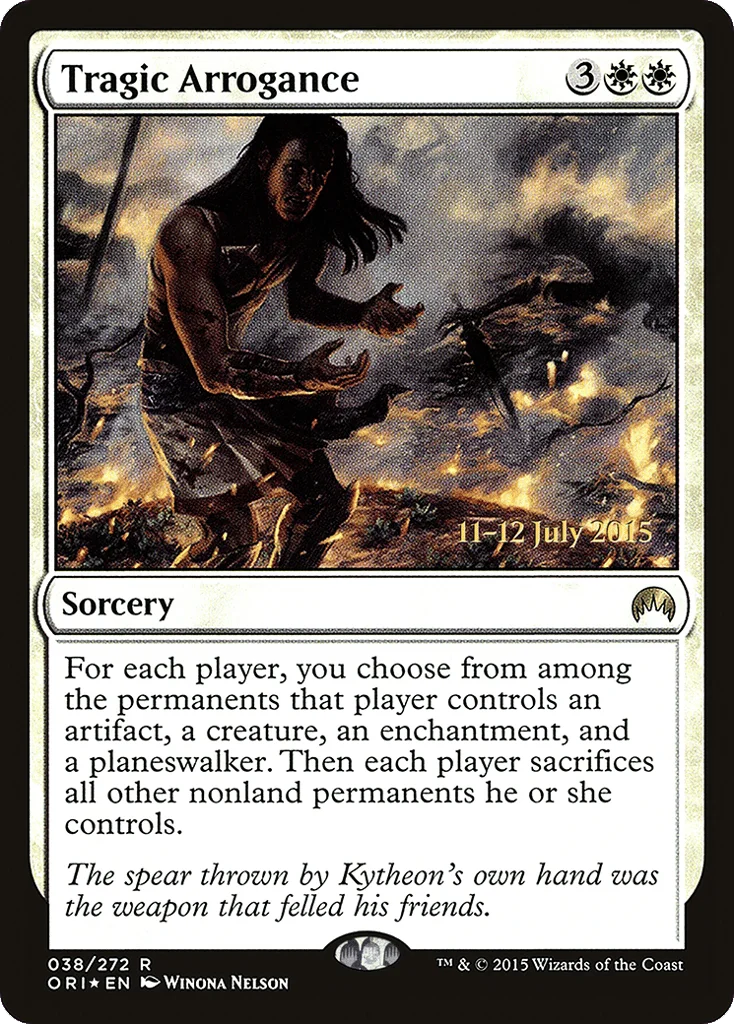 Tragic Arrogance · Magic Origins Promos