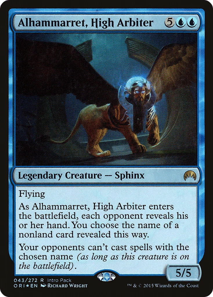 Alhammarret, High Arbiter · Magic Origins Promos