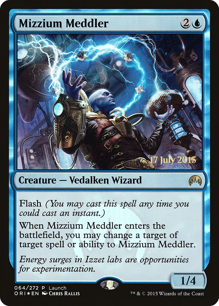 Mizzium Meddler · Magic Origins Promos