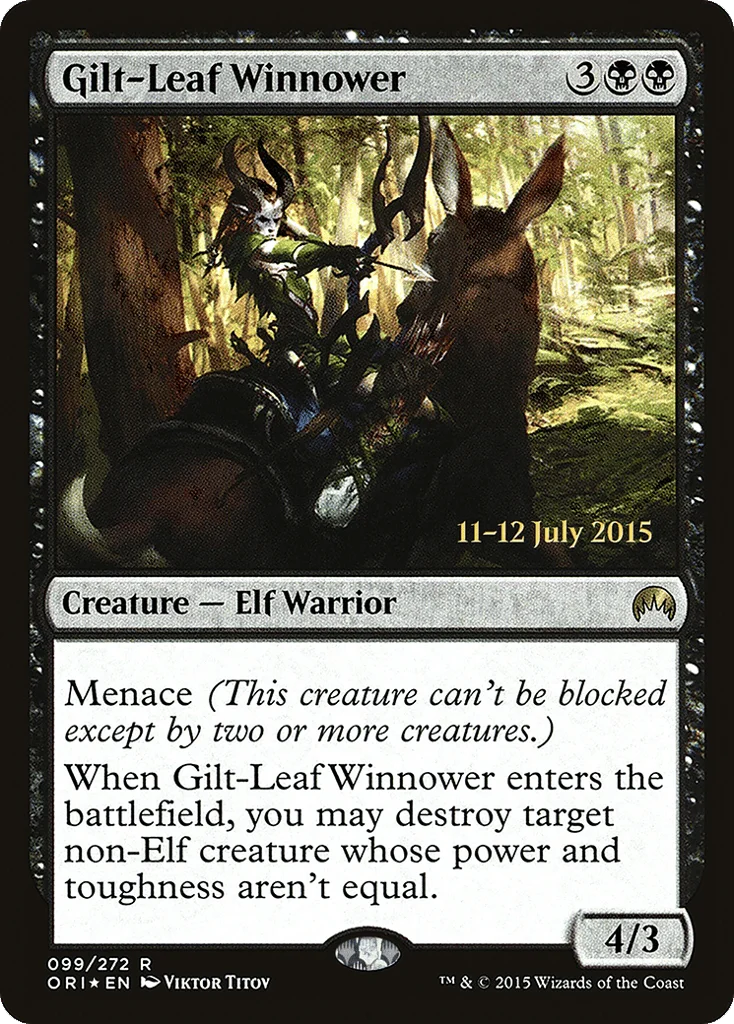 Gilt-Leaf Winnower · Magic Origins Promos