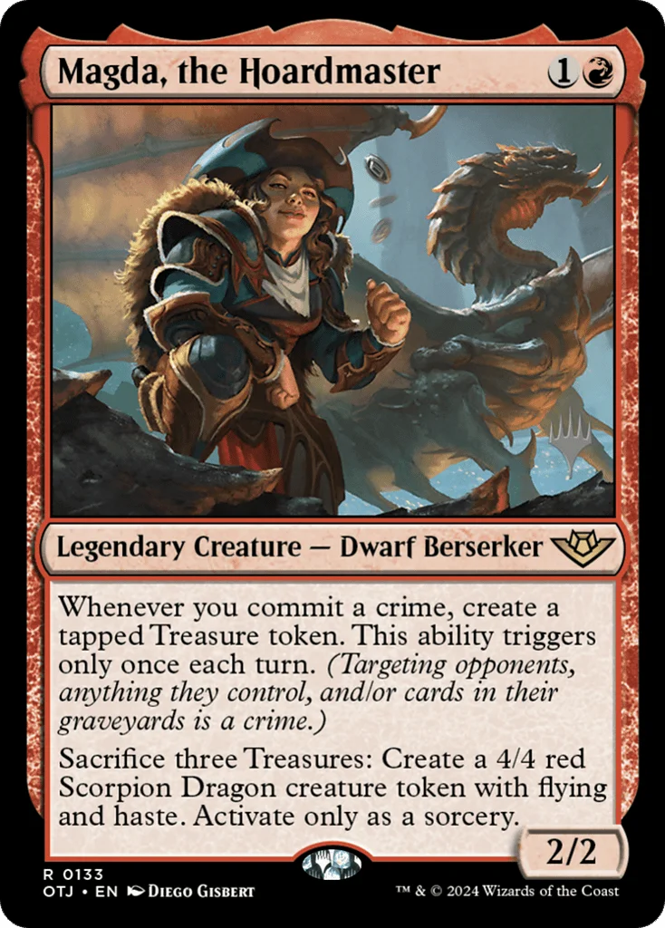 Magda, the Hoardmaster · Outlaws of Thunder Junction Promos
