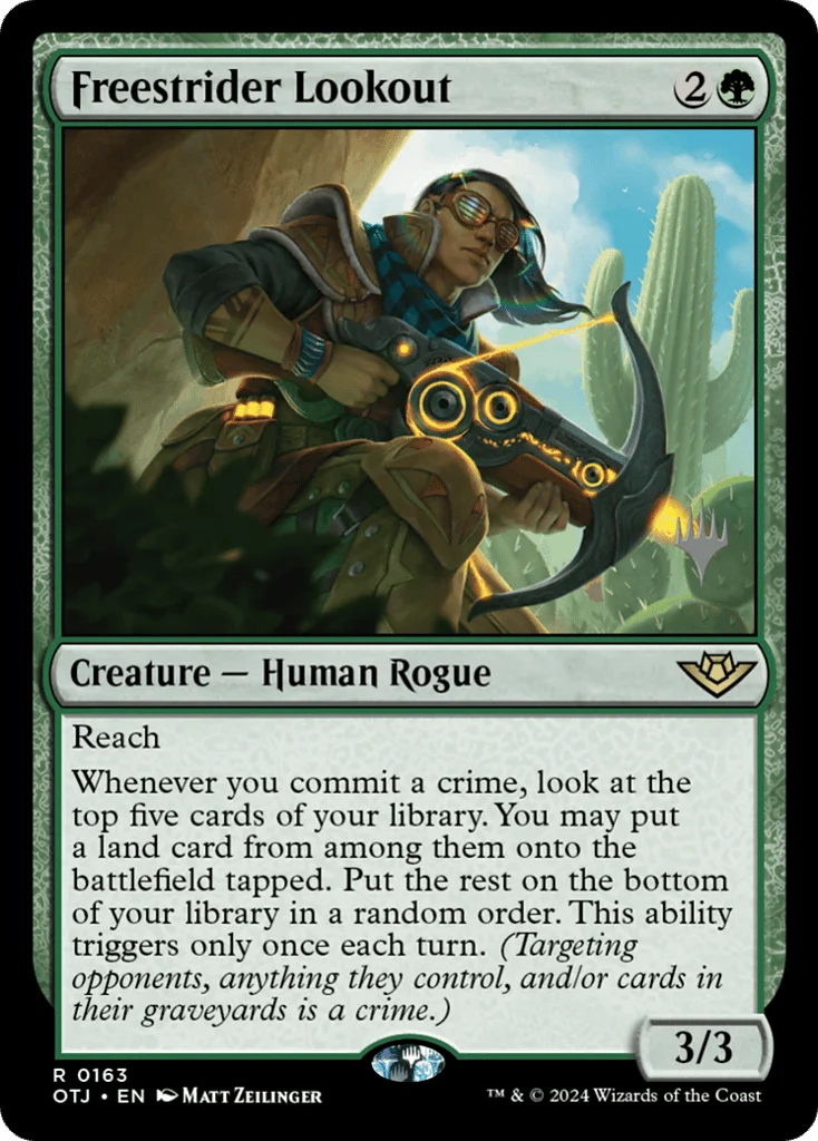 Freestrider Lookout · Outlaws of Thunder Junction Promos