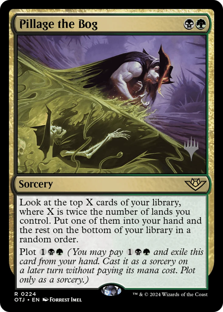 Pillage the Bog · Outlaws of Thunder Junction Promos