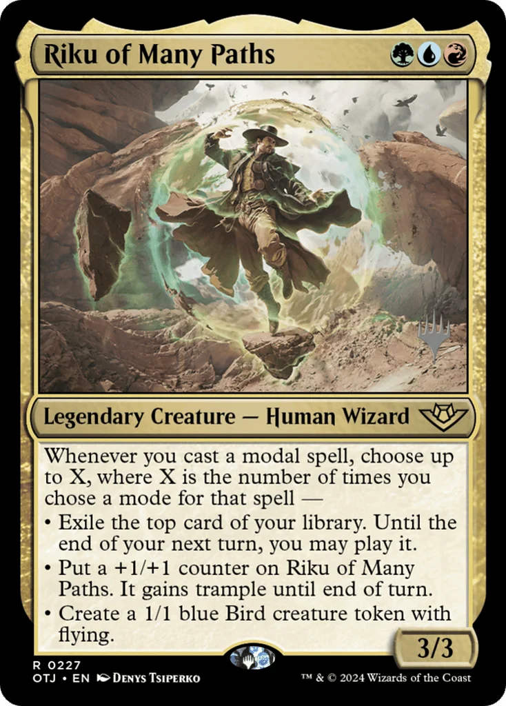 Riku of Many Paths · Outlaws of Thunder Junction Promos