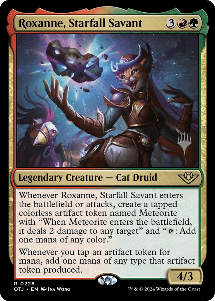 Roxanne, Starfall Savant · Outlaws of Thunder Junction Promos