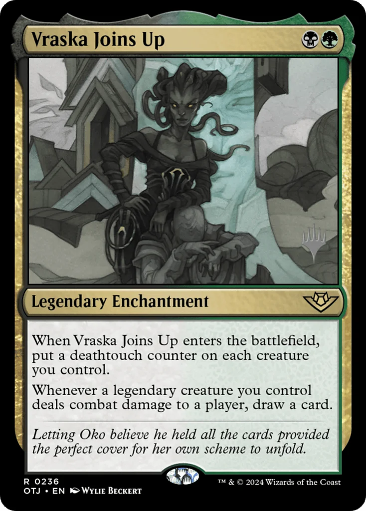 Vraska Joins Up · Outlaws of Thunder Junction Promos
