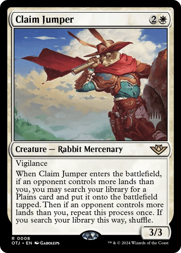 Claim Jumper · Outlaws of Thunder Junction Promos