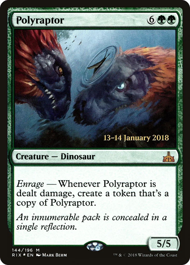 Polyraptor · Rivals of Ixalan Promos