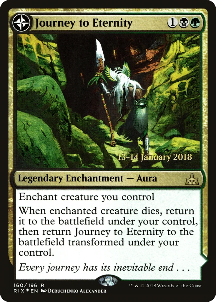 Journey to Eternity // Atzal, Cave of Eternity · Rivals of Ixalan Promos