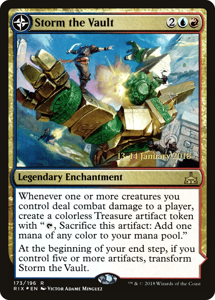 Storm the Vault // Vault of Catlacan · Rivals of Ixalan Promos
